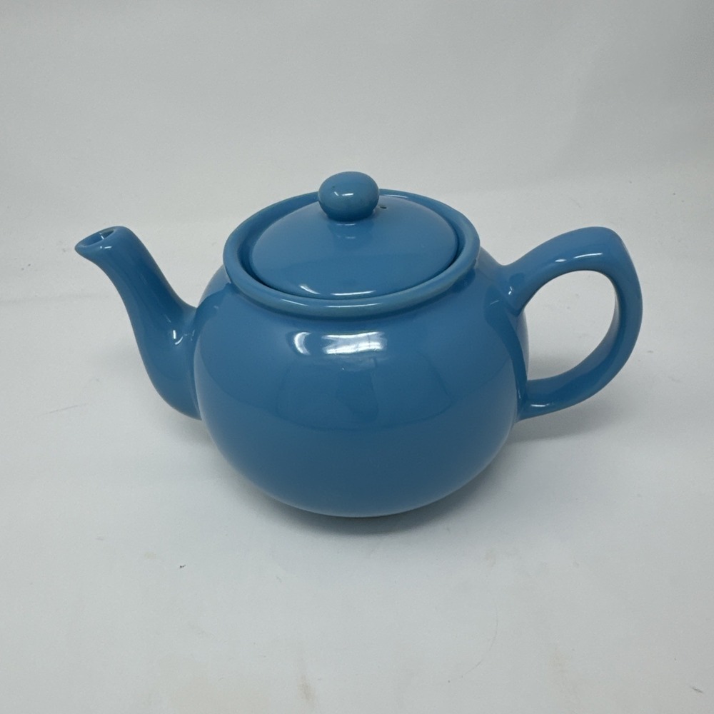 Price & Kensington Brights Blue Teapot 6 Cup England